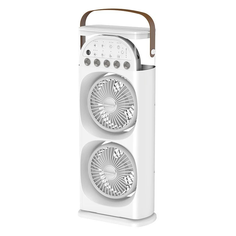 🧊 Silent Mini Air Cooler 💨 4-in-1 AC Fan | Humidifier & Air Conditioner for Home Room