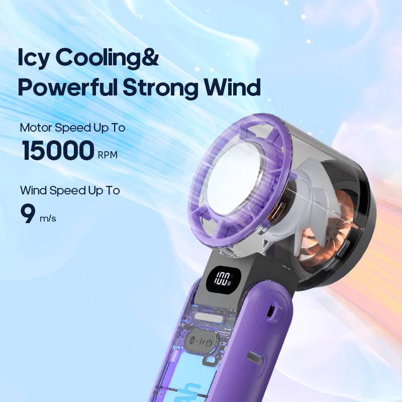 🖐️❄️ Mini TurboFan KINSCOTER 🔄 Portátil y Potente