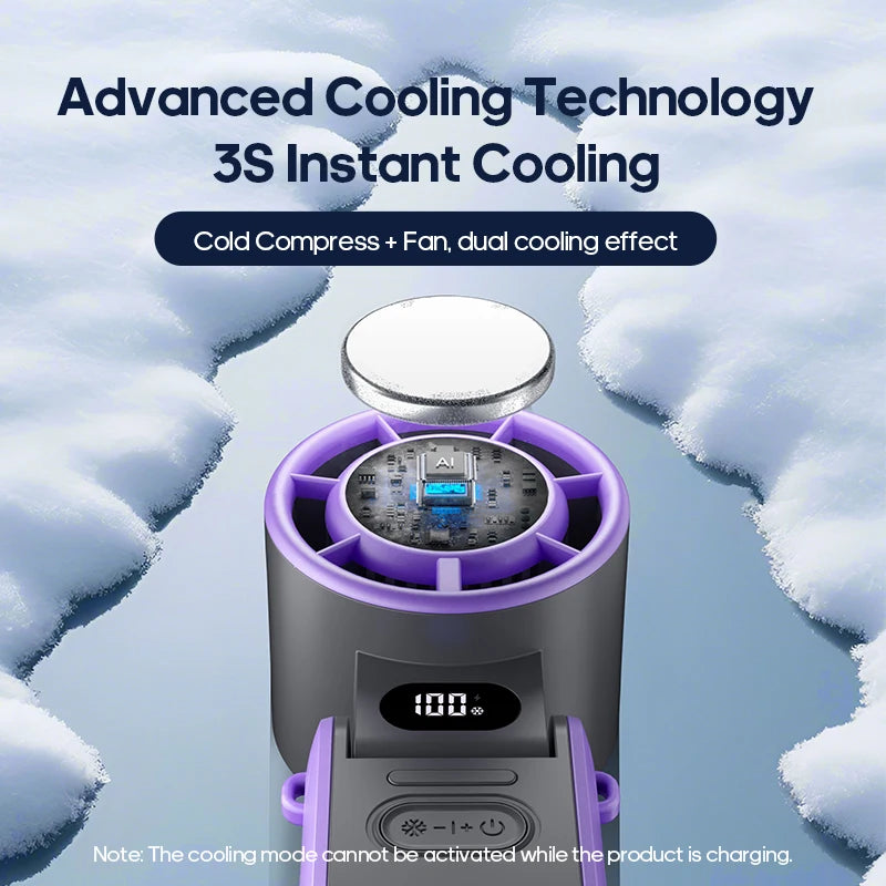 🖐️❄️ Mini TurboFan KINSCOTER 🔄 Portátil y Potente